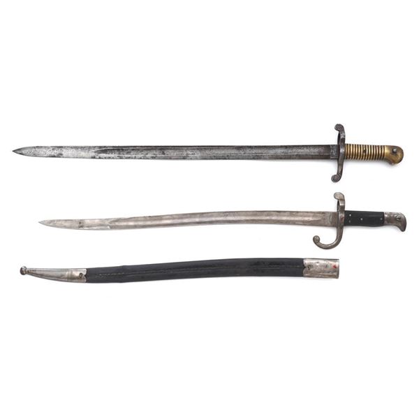 Lot of Two (2) Bayonets