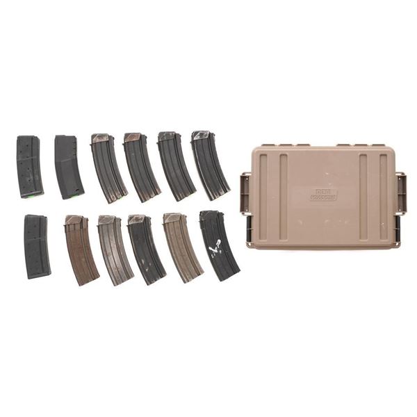 Lot of Twelve (12) Galil & AR-15 Rifle Magazines