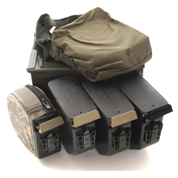 Lot of 800 Rounds of M249 5.56 Linked Ammunition