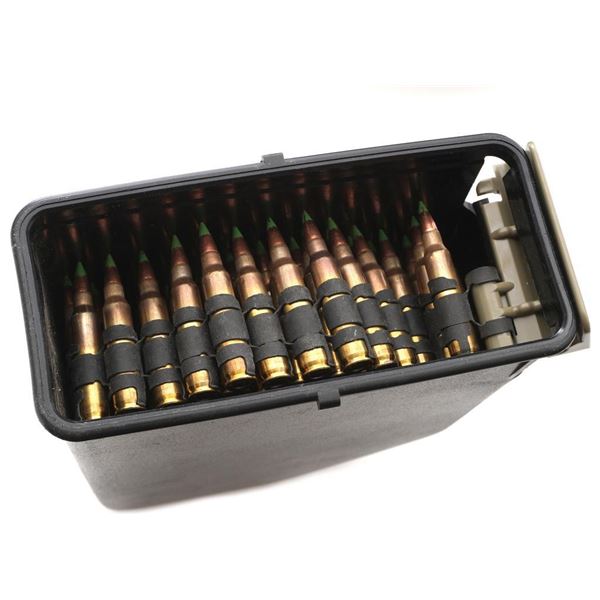 Lot of 600 Rounds of Linked 5.56 Ammunition
