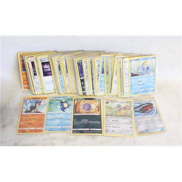 LOT OF 100+ POKEMON CARDS IN PLASTIC SLEEVES
