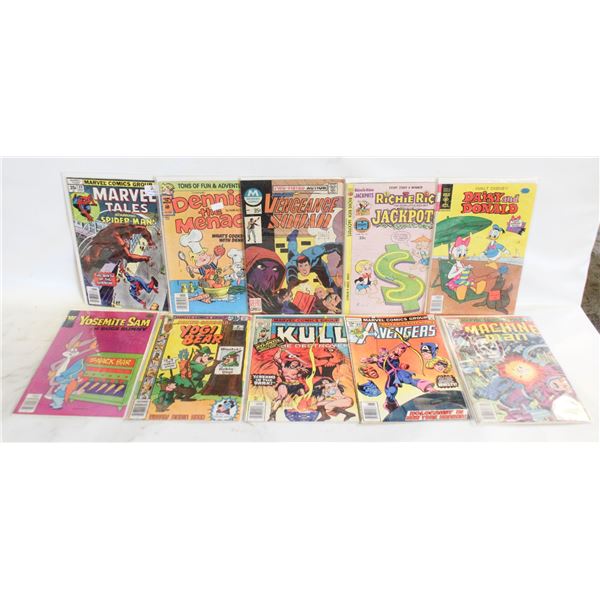 35 CENT COVER PRICE COMIC LOT