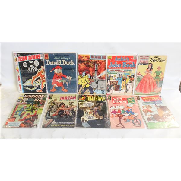 15 CENT COVER PRICE COMIC LOT