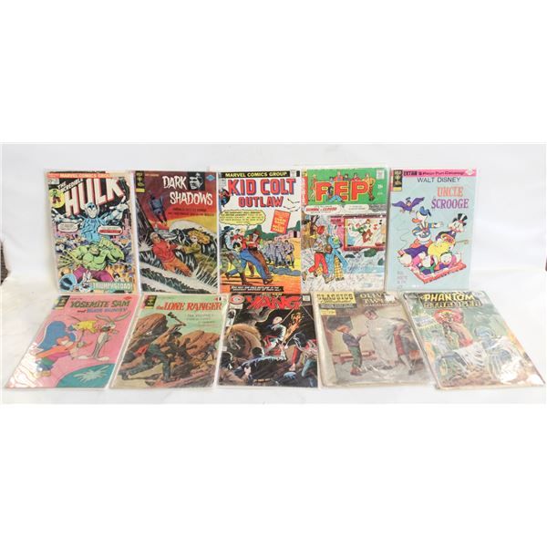 25 CENT COVER PRICE COMIC LOT