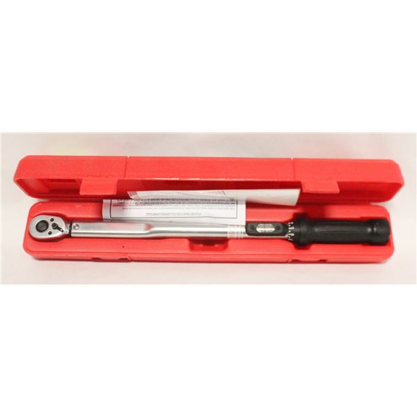 TORQUE WRENCH 1/4" DRIVE