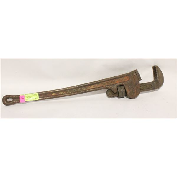 RIGID HEAVY DUTY NO. 24 PIPE WRENCH
