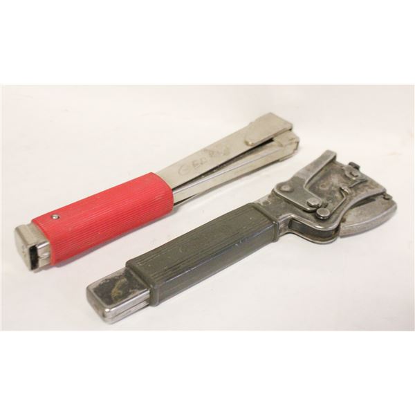 HAMMER STAPLERS- LOT OF 2