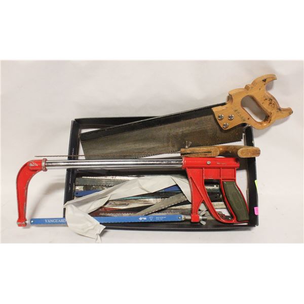 HAND SAWS & BLADES ASSORTED