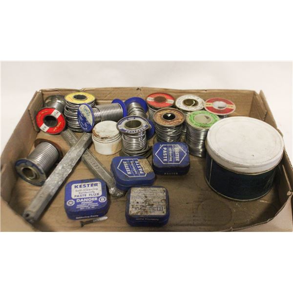 SOLDERING MATERIALS/SUPPLIES ASSORTED