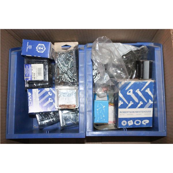 HARDWARE/FASTENERS- ASSORTED LOT