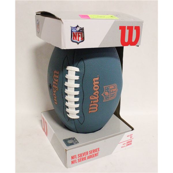 NEW WILSON NFL SILVER SERIES JUNIOR FOOTBALL