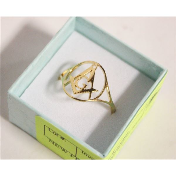 NEW FREEMASON RING SIZE 11