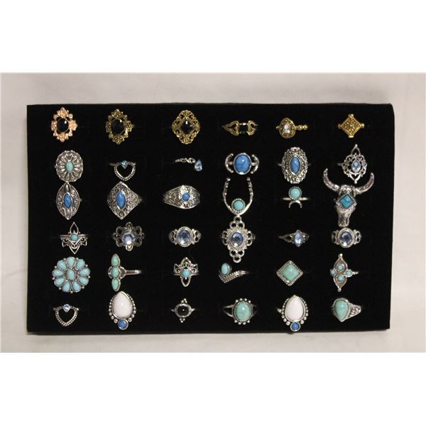 JEWELRY ORGANIZER TRAY W/ 36 TURKISH