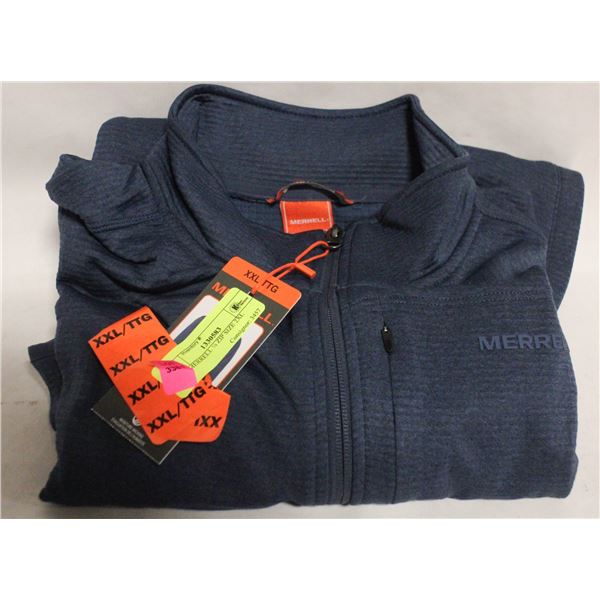 NEW MERRELL ¼ ZIP SIZE 2XL