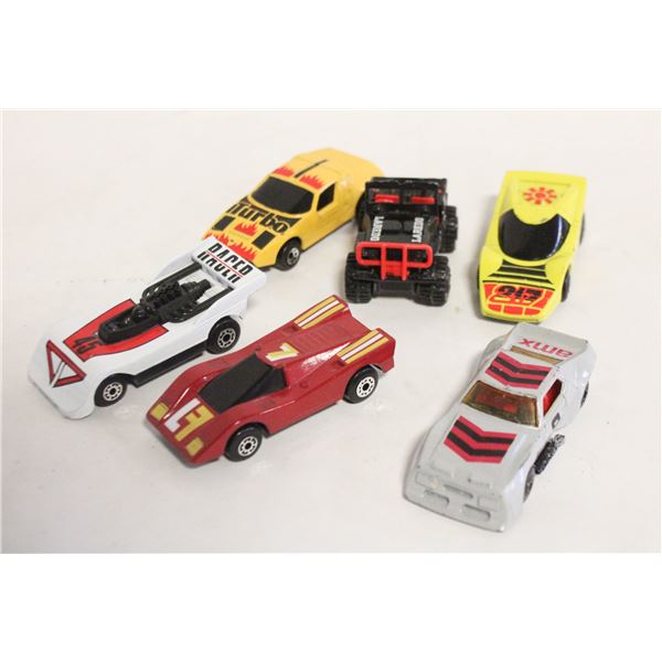 5 LOT MATCHBOX CARS