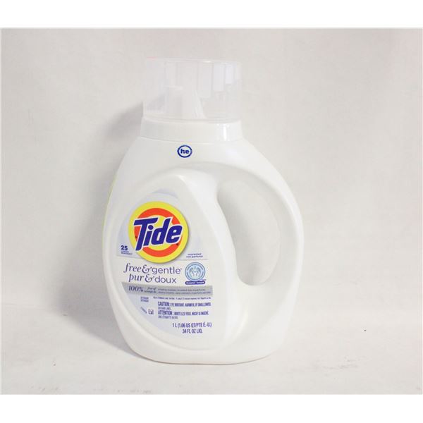 NEW TIDE FREE & GENTLE 34 OZ