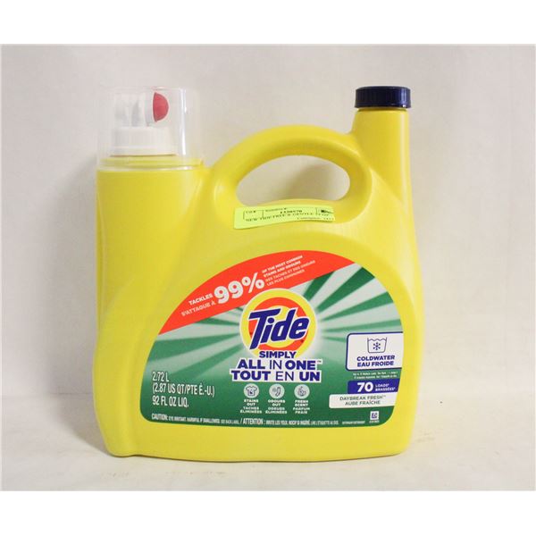 NEW TIDE ALL IN ONE 70 LOADS