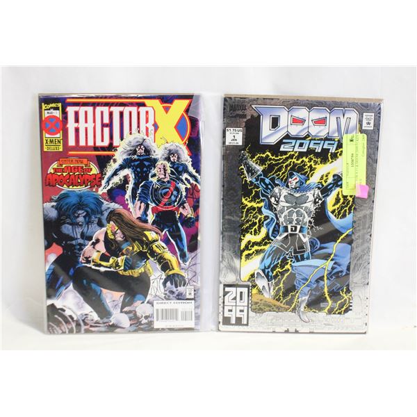 FACTOR X #1 & DOOM 2099 #1 KEY ISSUE