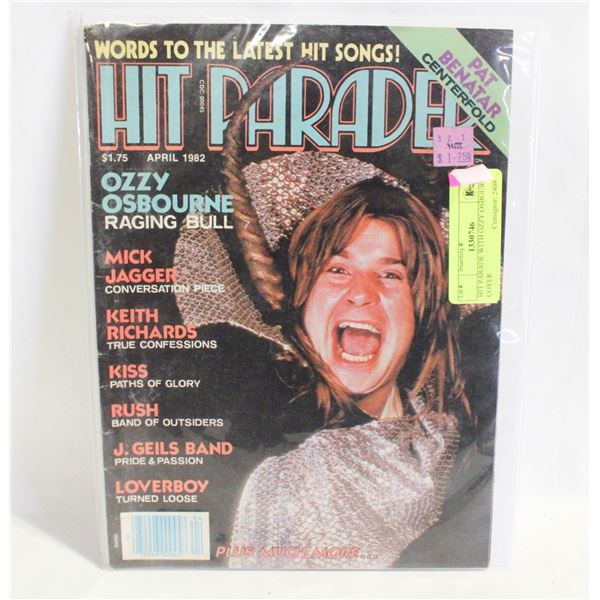 HIT PARADE WITH OZZY OSBOURNE COVER