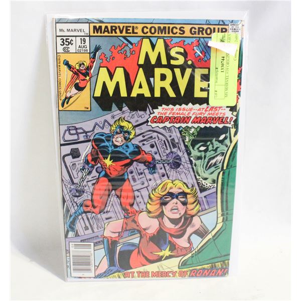 MS MARVEL #19 ORIGINAL SERIES