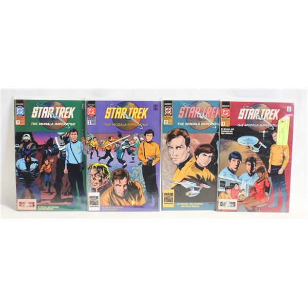 STAR TREK 1-4 COLLECTOR COMICS