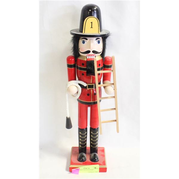 16” FIREMAN NUTCRACKER