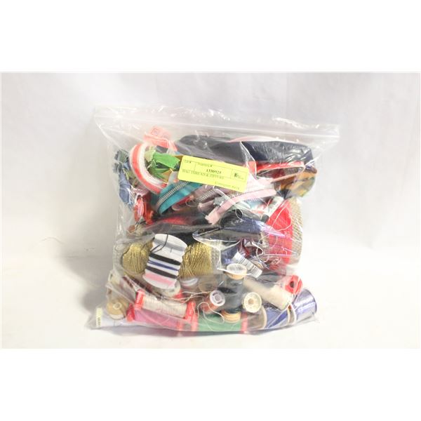 BAG THREAD & ZIPPERS