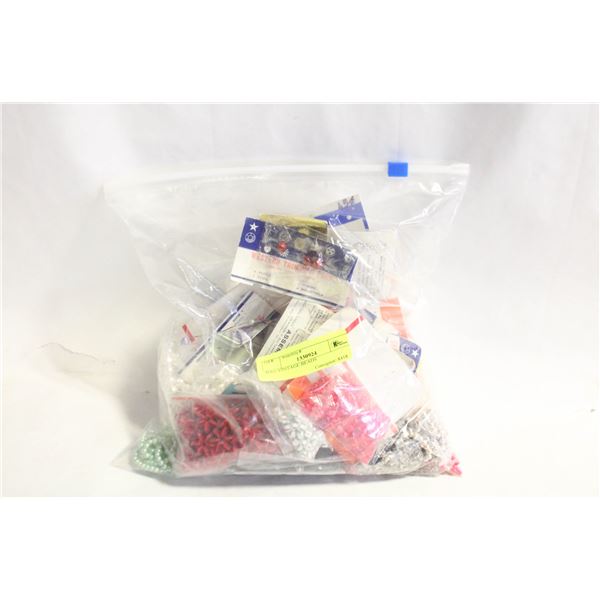 BAG VINTAGE BEADS