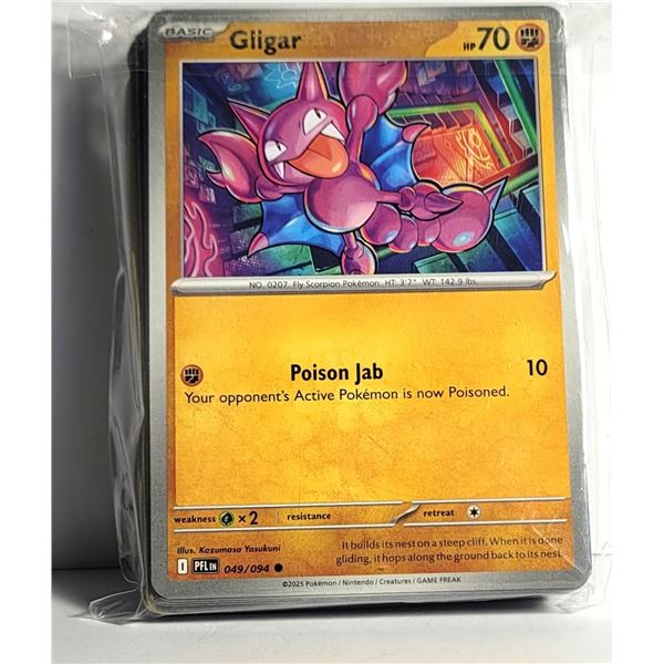 4) LOT OF 50 BASIC POKEMON CARDS.