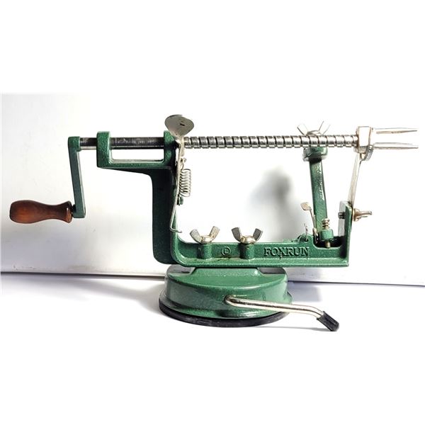 19) APPLE PEELER & CORER.