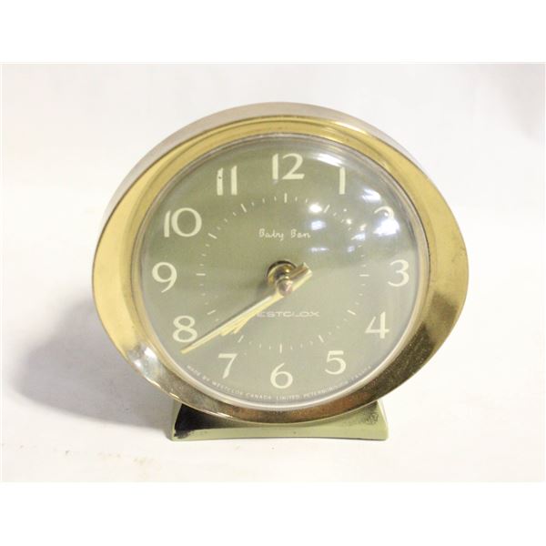 VINTAGE WESTLOX BABY BEN ALARM CLOCK