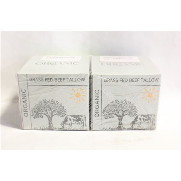 2 X 50G ORGANIC BEEF TALLOW LOTION