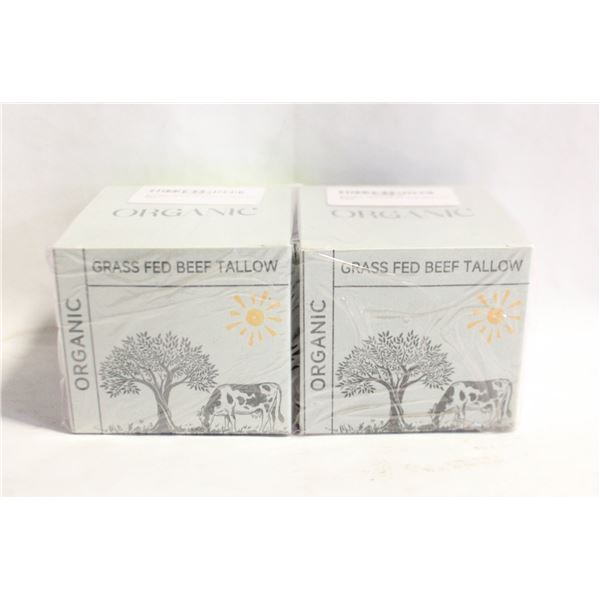 2 X 50G ORGANIC BEEF TALLOW LOTION