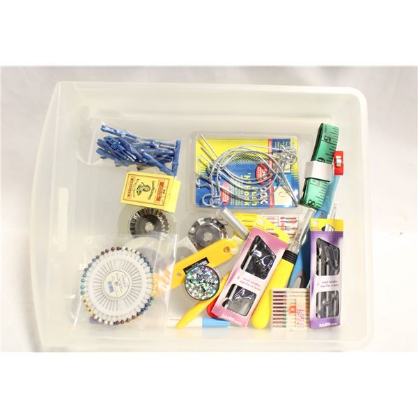 SEWING NEEDLES, ROTARY CUTTER & MORE