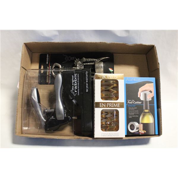 NEW ITALY STAINLESS CORKSCREW, ORIGINAL