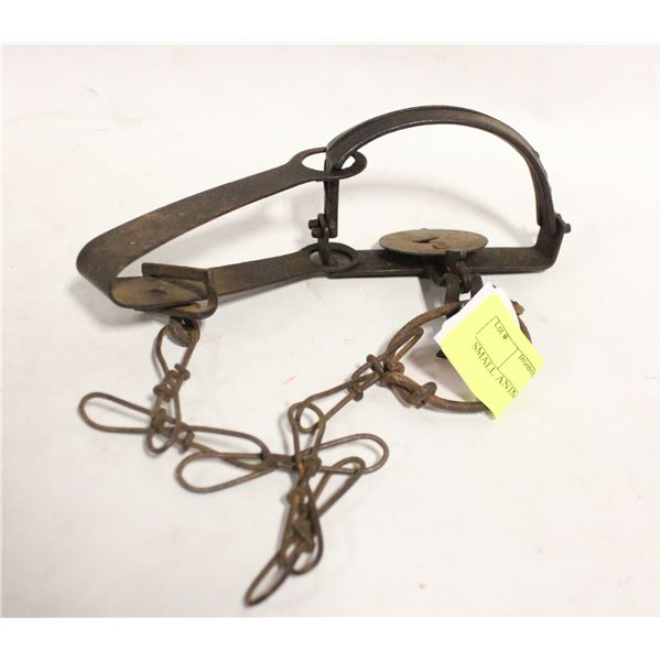 SMALL ANIMAL STEEL TRAP