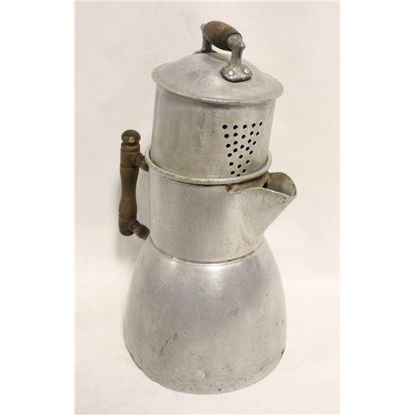 ANTIQUE COFFEE PURCOLATOR POT