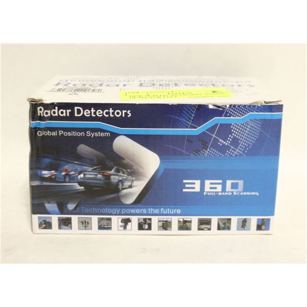 NEW SEALED 360 DEGREE RADAR DETECTOR FULL
