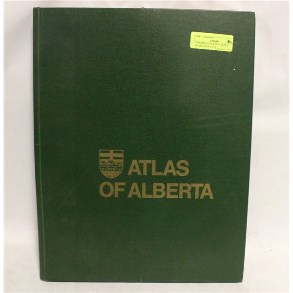 1969NTHE ATLAS OF ALBERTA HARDCOVER BOOK