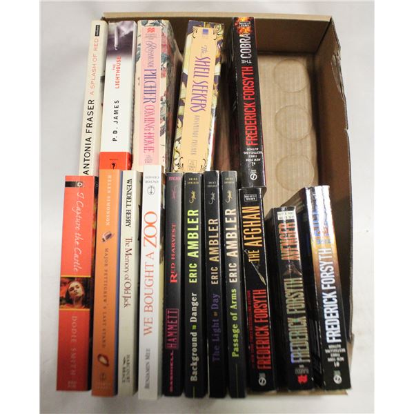 CONTEMPORARY SOFTCOVER BOOKS- BOX LOT