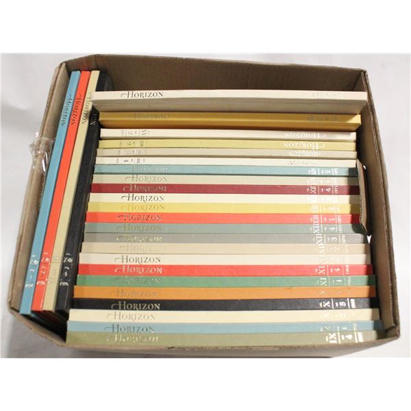 VINTAGE HORIZON HARDCOVER BOOKS- 25+ BOOKS