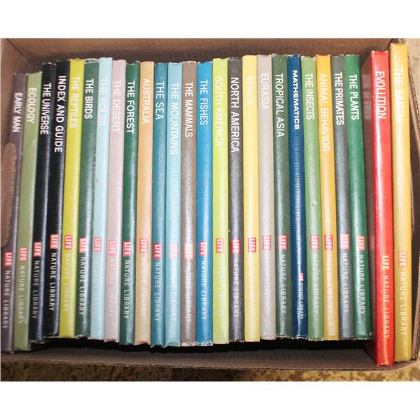 1960'S LIFE NATURE LIBRARY- 26 VOLUMES