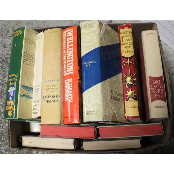 ROYAL FAMILY HISTORY BOOKS- BOX LOT