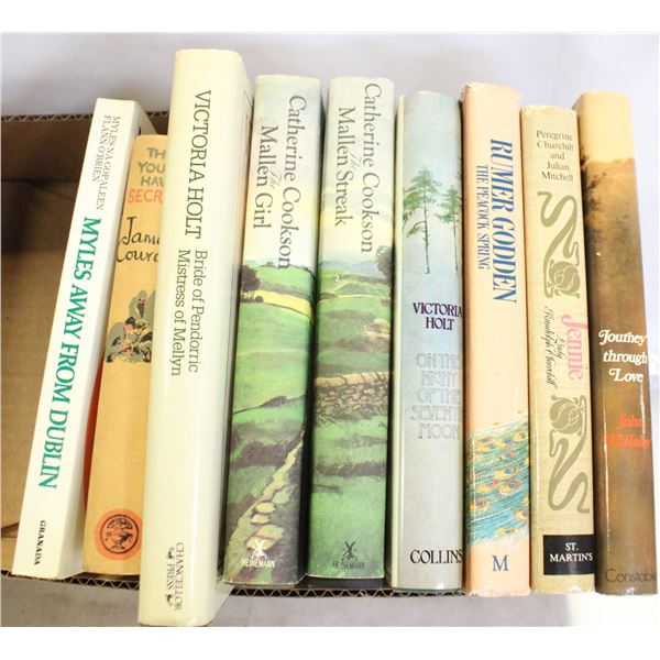 VINTAGE ROMANCE BOOKS ASSORTED