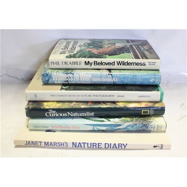 BIRDING/NATURALIST BOOKS (5)