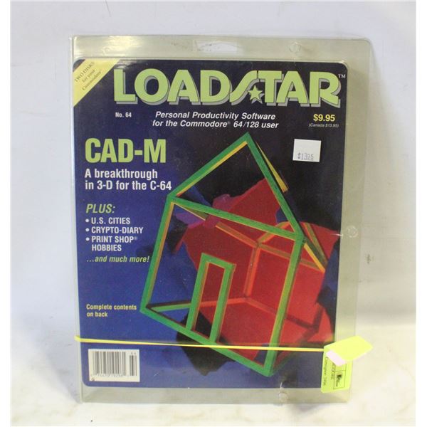LOADSTAR NO.64 COMMODORE 64/128
