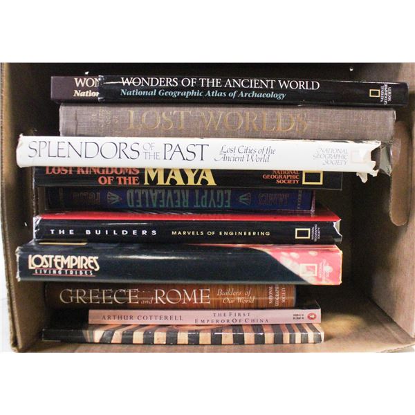 VINTAGE HISTORICAL NON FICTION BOOKS ASST.