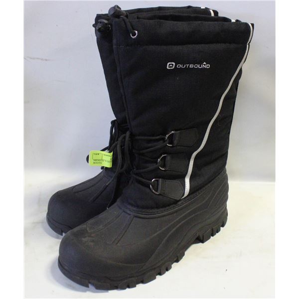 MENS SZ 9 OUTBOUND WINTER BOOTS