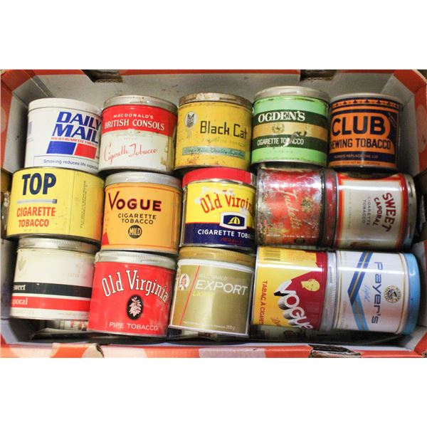 TOBACCO TINS