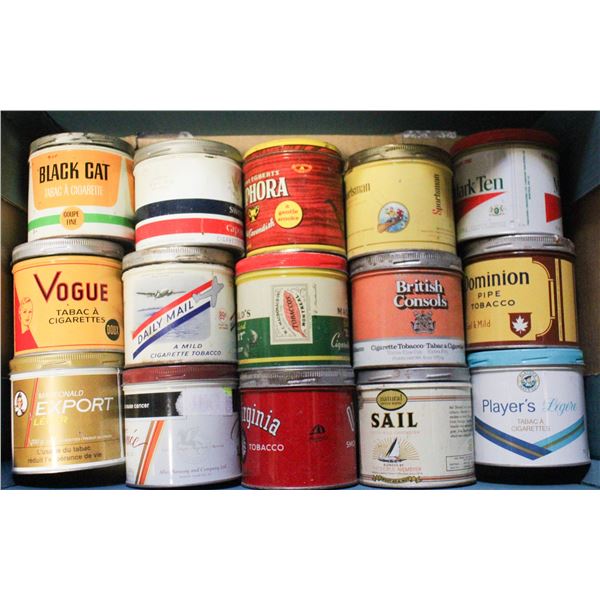 TOBACCO TINS